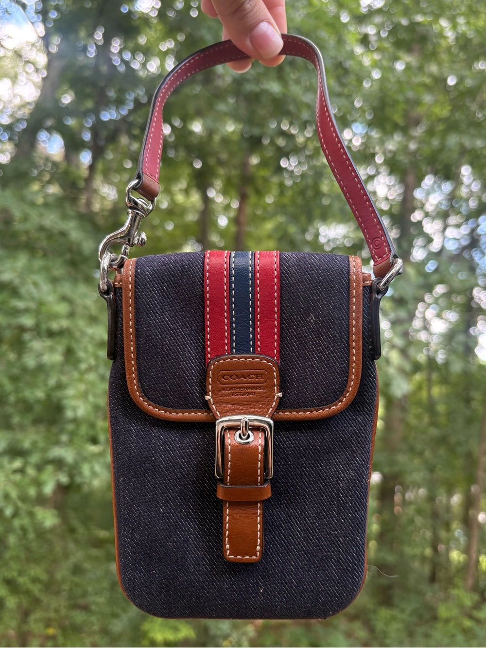 Coach Denim Mini Bag